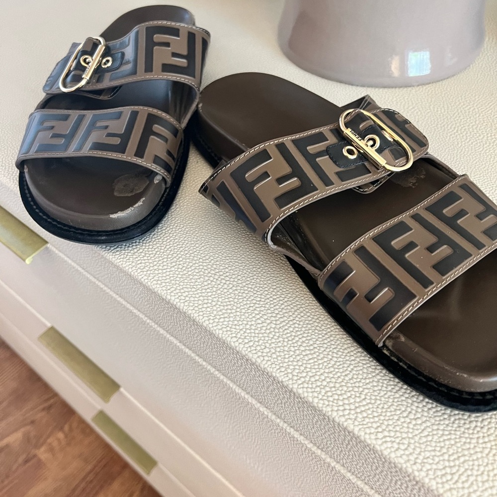 Fendi Birkenstocks, size 41